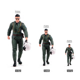 Pilot Man Soldier Scene Props Miniatures Figures Model For Cars Vehicles Toys