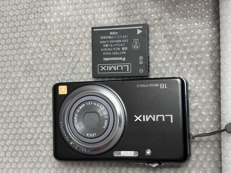 Lumix DMC-FH7 Compact Digital Camera, 16MP, 4x Zoom, Tested from Japan