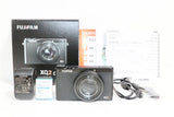 Fujifilm XQ2 Black Compact Digital Camera with Original Box and Accessories
