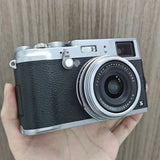 FUJIFILM Fuji X100S Silver 16.3MP Compact Digital Cam good condition
