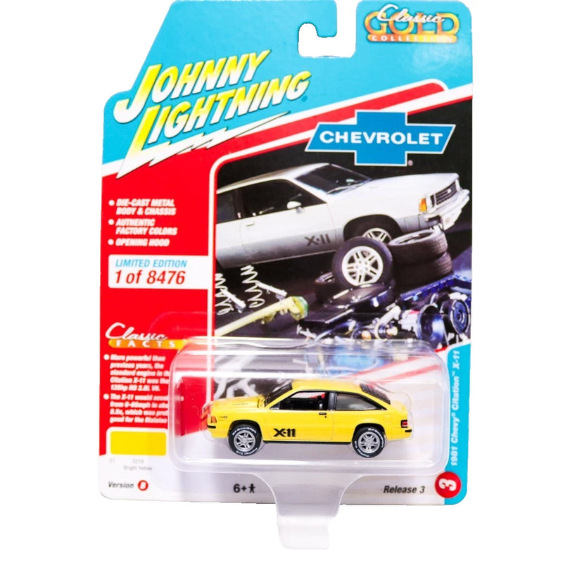 Johnny Lightning 1981 Chevy Citation X-11 Diecast Model Car 1:64 Scale