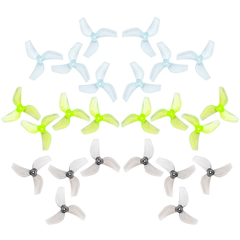 GEMFAN 1219S 3-Blade 1mm Shaft FPV Propellers Micro Tiny Whoop Racing Quadcopter