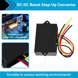 DC-DC Boost Step-Up Converter 12V to 24V 5A Car Power Supply Waterproof