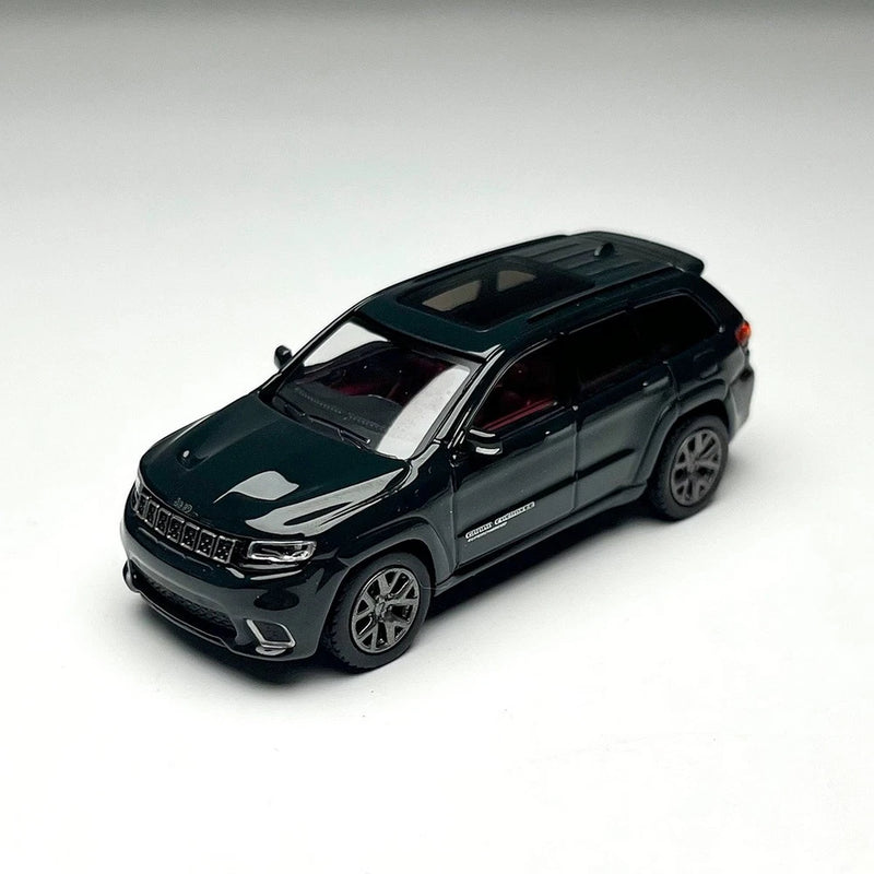 Smallcar 1/64 Jeep Grand Cherokee Black Diecast-Perfect Gift for Car Model Fans