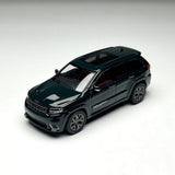 Smallcar 1/64 Jeep Grand Cherokee Black Diecast-Perfect Gift for Car Model Fans