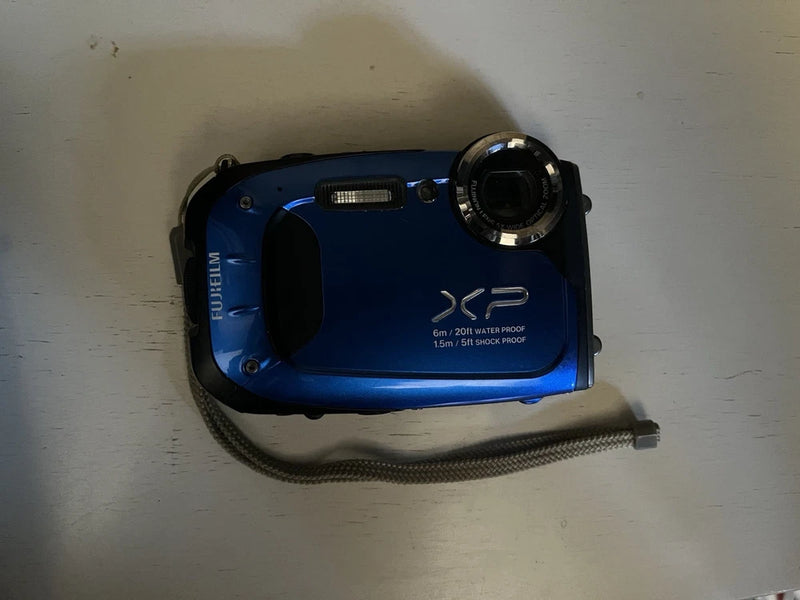 Fujifilm FinePix XP60 Waterproof Digital Camera Blue - UNTESTED! - Fast Shipping