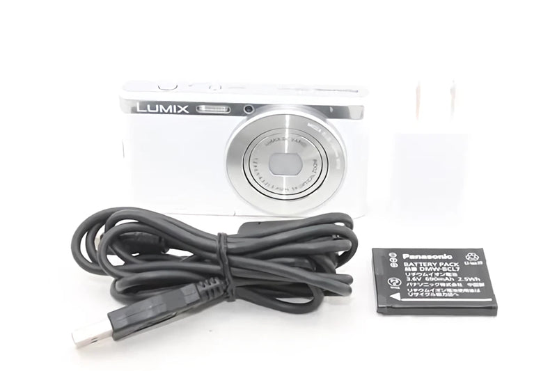 Panasonic Lumix DMC-XS1 16.1MP Compact Digital Camera White Used From Japan
