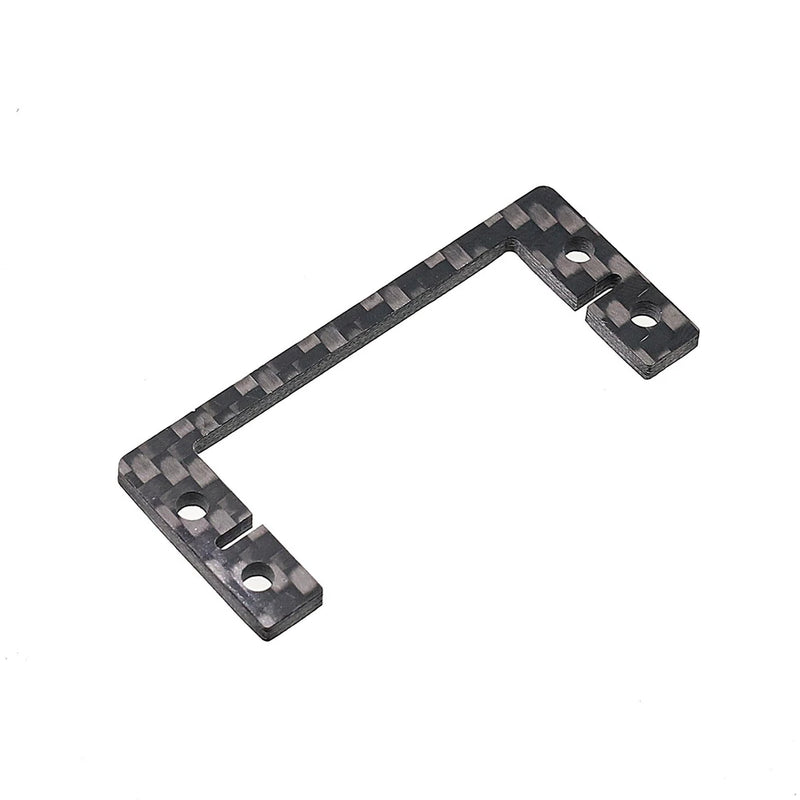 1/10 Scale RC Car Servo Mounting Plate Carbon Fiber L259 for Tamiya GF02