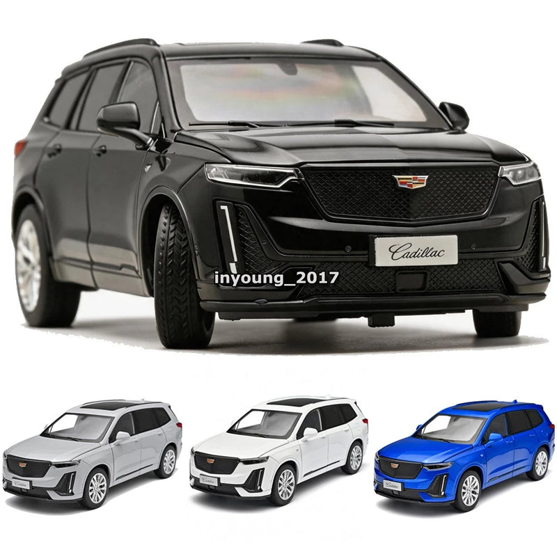 1:24 XT6 2023 SUV Model Car Metal Diecast Toy Cars Toys for Boys Kids Gifts