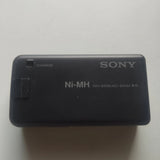 Sony Ni-MH battery charger with SONY logo and CHARGE indicator markings