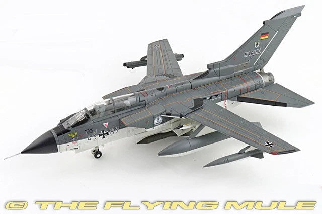 Hobby Master 1:72 Tornado IDS model aircraft in gray camo with German markings