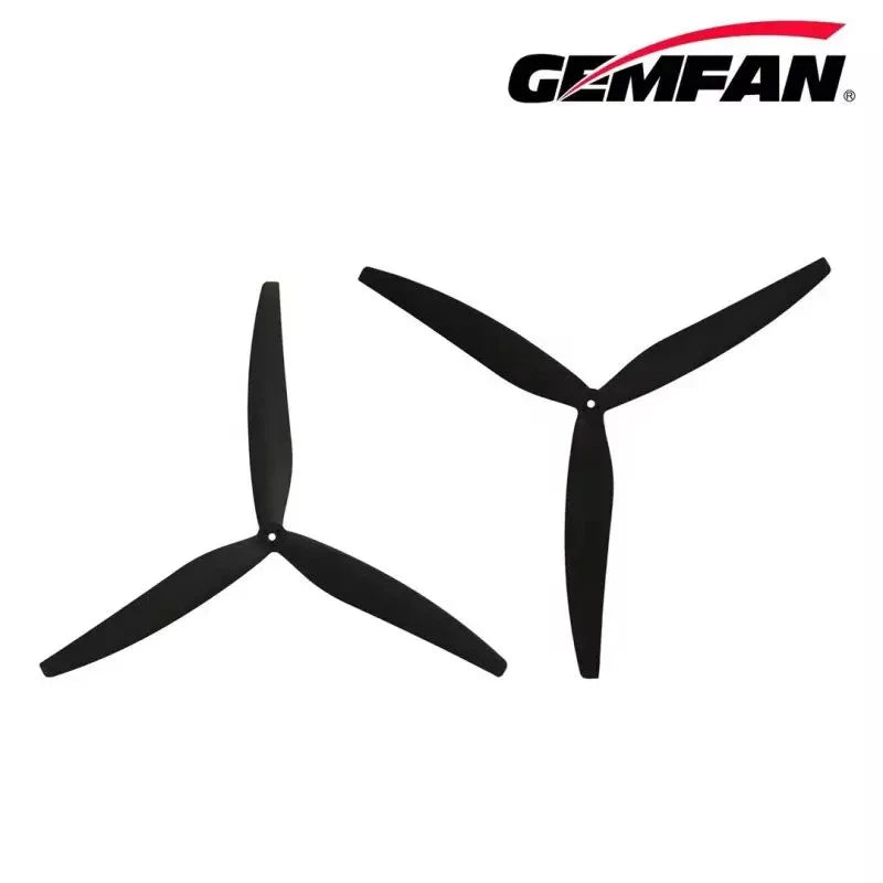 Gemfan 1507 15 Inch 3-Blade GF Nylon Propeller Oversized Hub Heavy Payload Drone