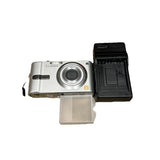 Panasonic Digital Camera Lumix DMC-FX10 6.0MP Silver Tested With Charger