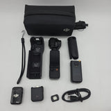 DJI Osmo Pocket 3 Creator Combo Action Camera Kit NO MIC MAGNET- WINDSCREEN