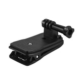 Backpack   Clip Mount 360 Degree Rotary Clamp Arm for GoPro  E6O7