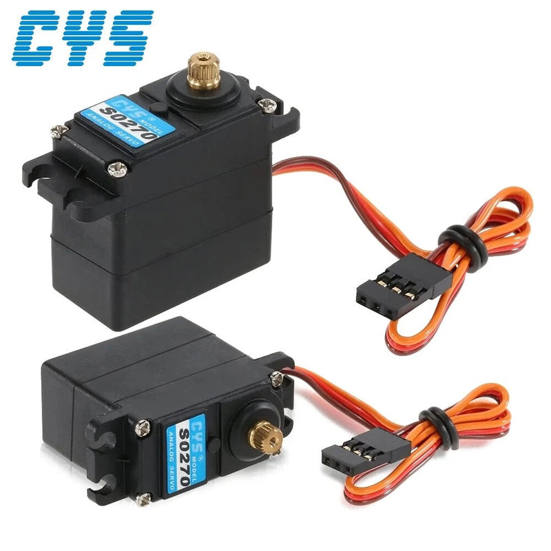 CYS-S0270 4.8-6.0V 27g 3.5kg Metal Gear Analog Servo For RC 1:12 Car Truck Boat