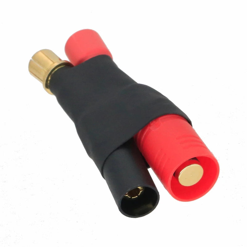 HXT 8mm Female Jack to AS150 XT150 Male Plug No Wires Adapter RC Lipo Battery
