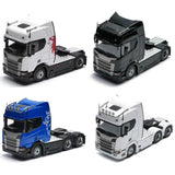 MASDI 1:64 R500 White Red pattern /Black /White /Blue Diecast Model Car