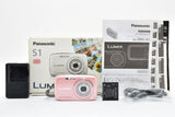 Panasonic LUMIX DMC-S1 Pink Compact Camera Used Excellent From Japan