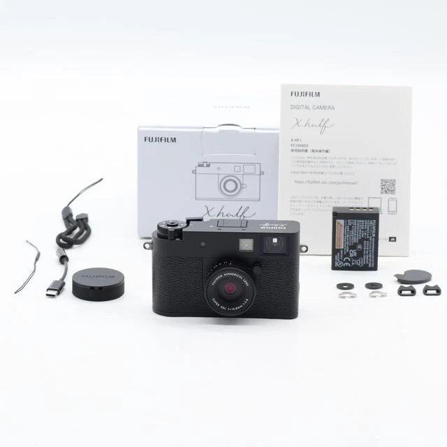 Fujifilm X-half Black Compact Digital Camera #4203