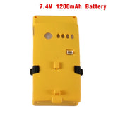 7.4V 2S 1200mAh Battery 25C for YXZNRC F06 EC135 RC Helicopter RC Aircraft Parts