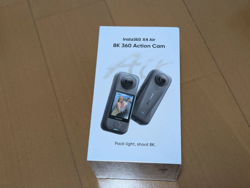 Insta360 X4 Air Standard Bundle Graphite Black 8K Waterproof Action Camera JPN