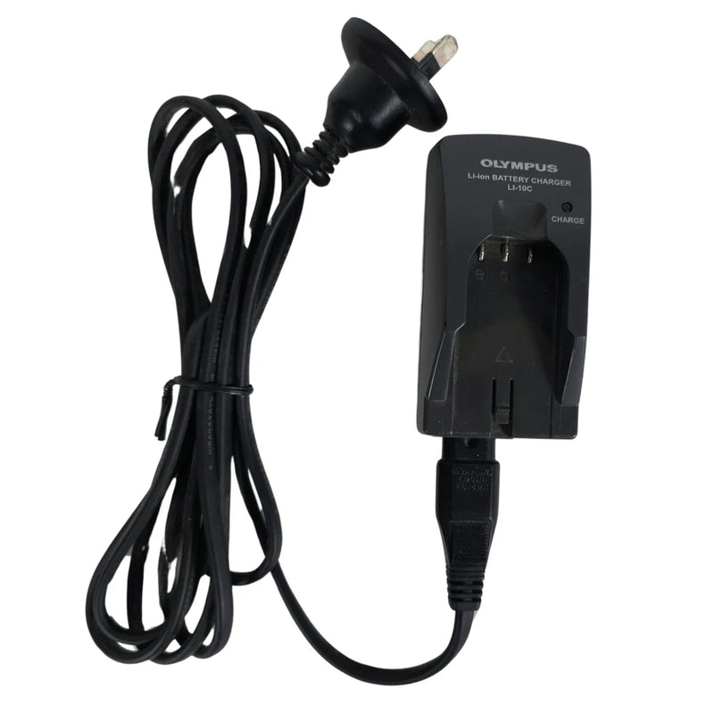 Olympus Li-ion Battery Charger LI-10C - Genuine Model- Australian Plug Battery
