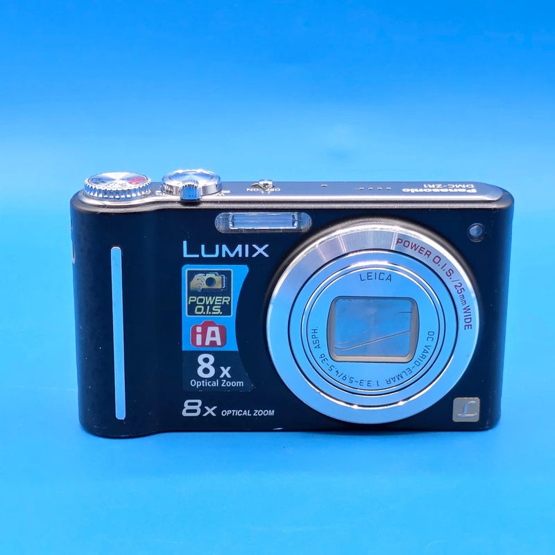 Panasonic Lumix DMC-ZR1 Digital Camera 12.1MP 8x Zoom Black