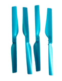 Quadcopter Stealth Propellers, Light Blue, 4-Pack