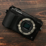 Panasonic LUMIX DMC-GX7 Black Digital Camera Shuttercount 4011 [Near Mint] #7781