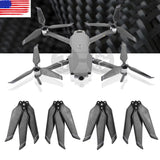 2 Pairs  3-Blade 8743FCarbon Fiber Propellers Low-Noise For DJI Mavic 2 Pro/Zoom