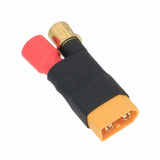 HXT 8mm Female Jack to XT60 Male Plug No Wires Adapter RC Lipo Battery
