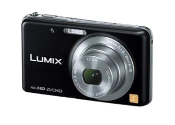 Panasonic Lumix FX80 Digital Camera 20MP 5x Optical Zoom Black From Japan