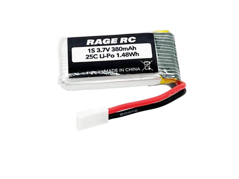 Rage RC 4533 3.7V 380mAh 1S LiPo Battery for Jetpack Commander XL Battery