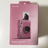 Fujifilm INSTAX MINI EVO PINK C Japan Only Limited Instant Camera Cheki Rare
