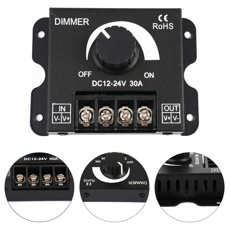 30A Power Supply Adjustable Voltage Regulator DC-DC Voltage For STABILIZER