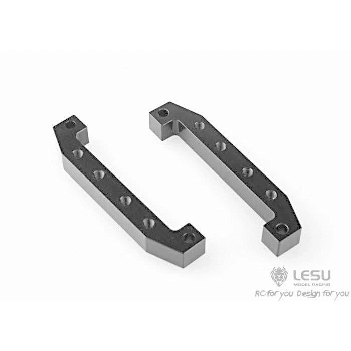 LESU Parts Metal Front Double Servos Fixed Holder 1/14 Tamiye RC Trucks Tractors