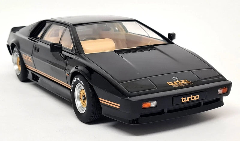 KK 1/18 - Lotus Esprit Turbo 1981 Black Gold Diecast Scale Model Car