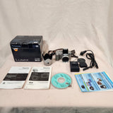Panasonic LUMIX DMC-FZ7 6.0MP Digital Camera + ORIG BOX + BOOKS UNTESTED