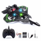 RC Airplane 2.4Ghz Remote Control Airaraft Stunt Tumbling Helicopter Green Drone