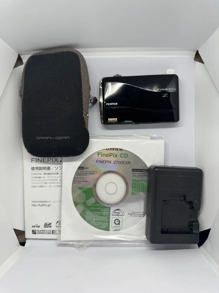 Fujifilm FinePix Z700 EXR Compact Digital Camera Tested Working Japan