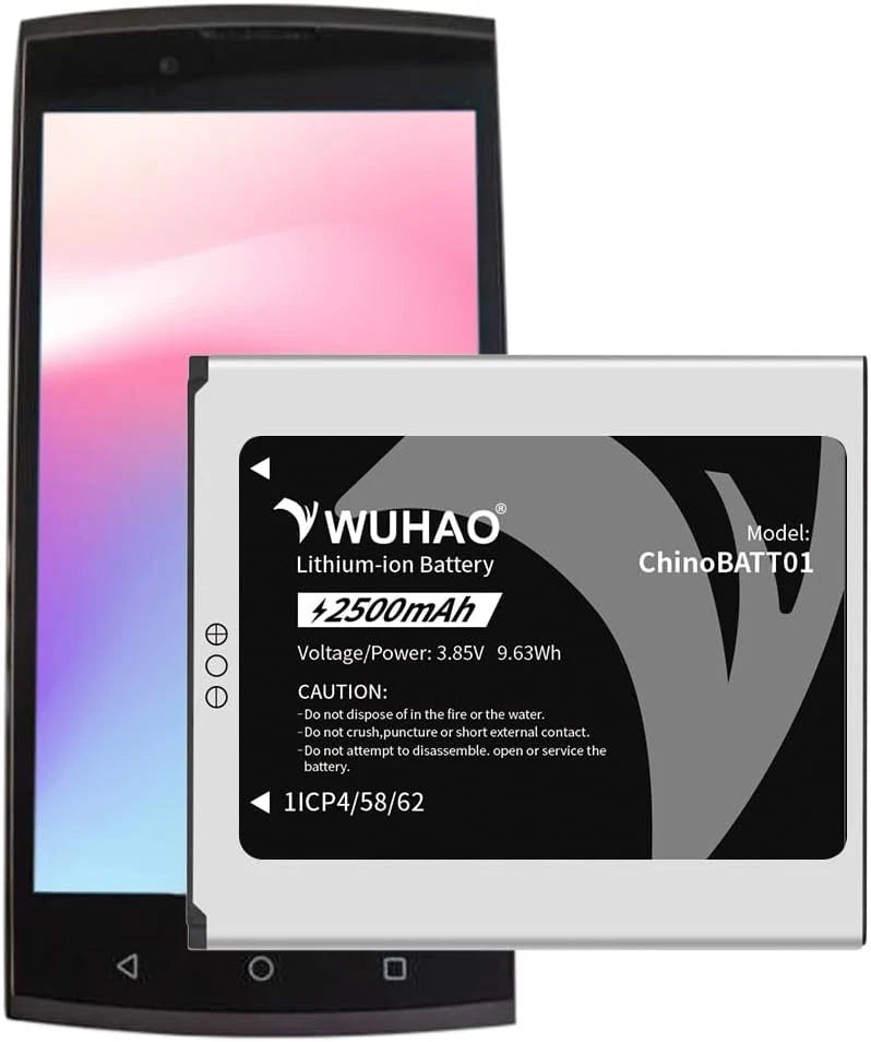 ChinoBATT01 Battery Upgraded 2500mAh for Unimax UMX U683CL U693CL Replacement Battery