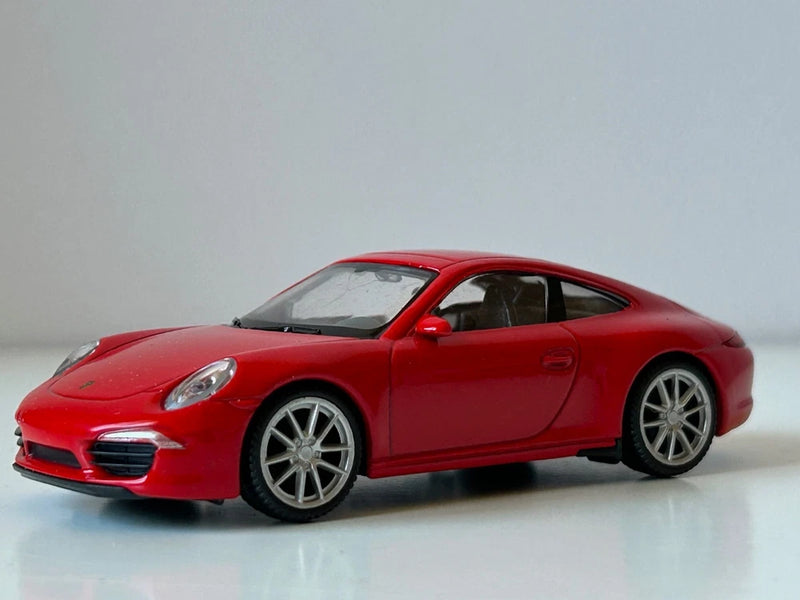 Porsche 911 Carrera Germany Legendary Car Model Metal Diecast Toy 1:43 Welly