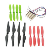 8520 7.4V Coreless Brushed Motors Set 8.5x20 71/65/55mm Propeller CW CCW