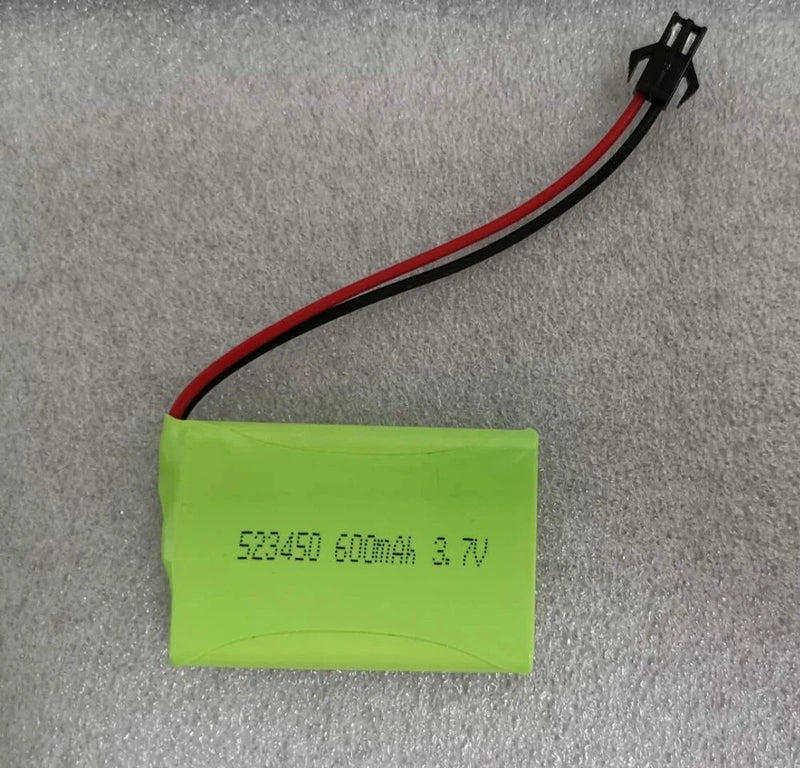 523450 600mAh SM-2P Plug 3.7v Li-Po Battery For Leneng K9 Electric Dinosaur Toys Battery