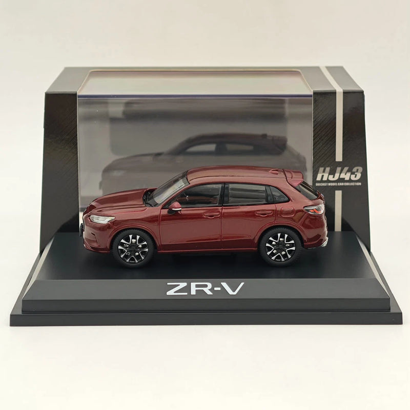 Hobby Japan 1/43 ZR-V e:HEV Premium Crystal Garnet Metallic Model Car HJ431005RM