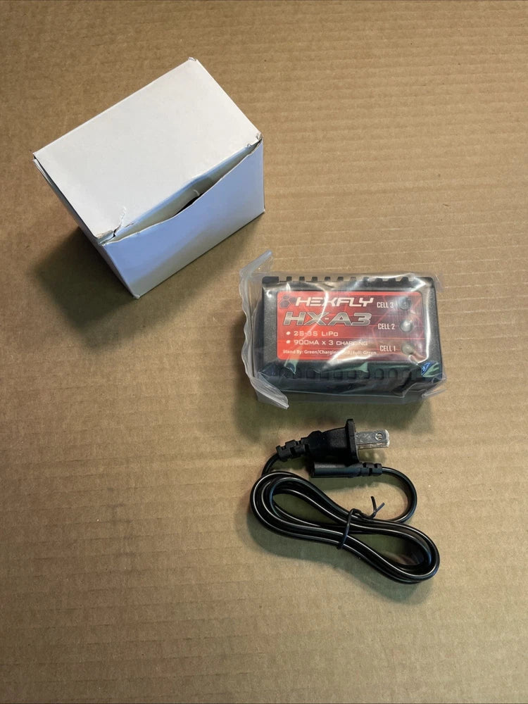 NEW Redcat Racing Hexfly HX-A3 2S 3S LiPo Battery Balance Charger Retail Package