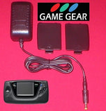 AC Adapter & Battery Cover Set for Sega Game Gear Model # 2110 & 2110G ONLY NEW Battery