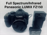 Full Spectrum Panasonic LUMIX FZ I50 Digital Bridge Camera For IR Photography