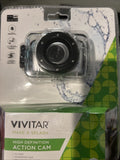 New Vivitar High Definition Action Cam Waterproof Camera DVR783 HD 5 MP Sealed